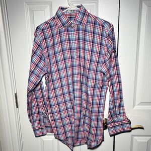 Peter Millar Plaid Button Down w/ Custom Monogram (Not Available In Stores)